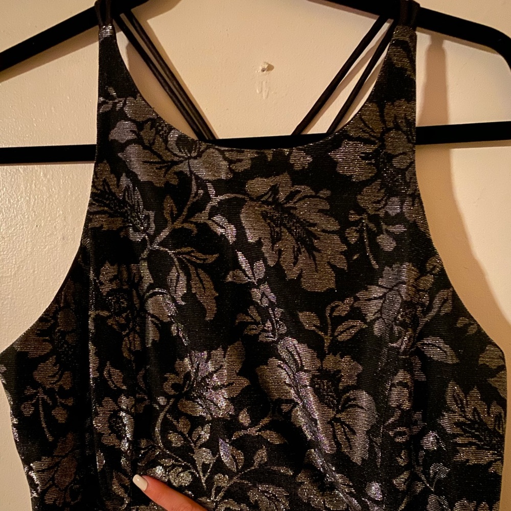 Roberta vintage silver dress